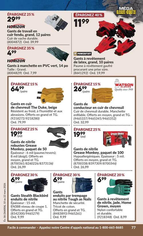 Circulaire Princess Auto - Méga Casse-coûts - Page 110