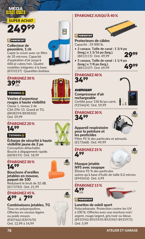 Circulaire Princess Auto - Méga Casse-coûts - Page 111
