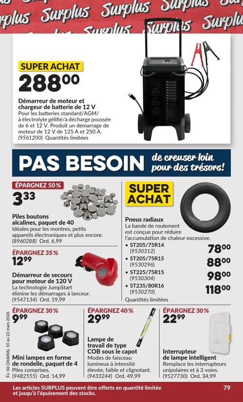 Circulaire Princess Auto - Méga Casse-coûts - Page 112