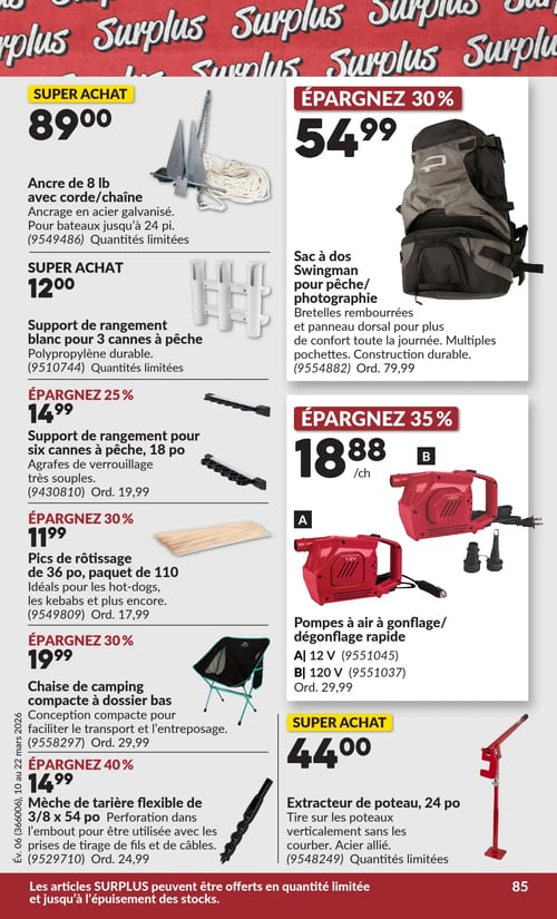 Circulaire Princess Auto - Méga Casse-coûts - Page 118