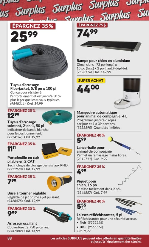 Circulaire Princess Auto - Méga Casse-coûts - Page 121