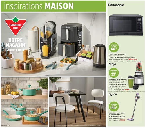 Circulaire Canadian Tire - Inspiration Maison - Page 1