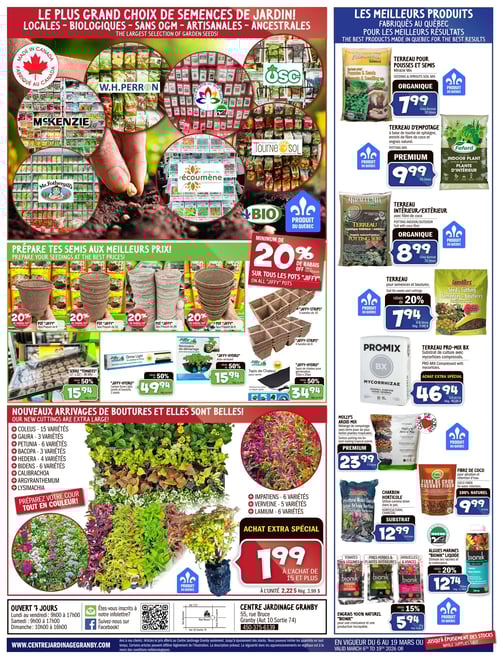 Circulaire Centre Jardinage Granby - Page 2
