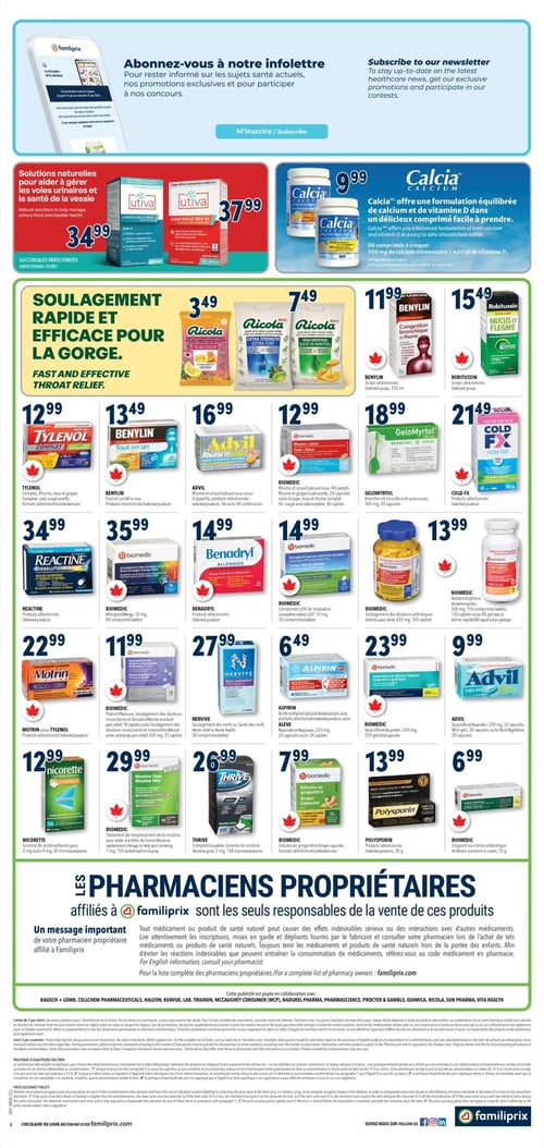 Circulaire Familiprix - Clinique - Page 3