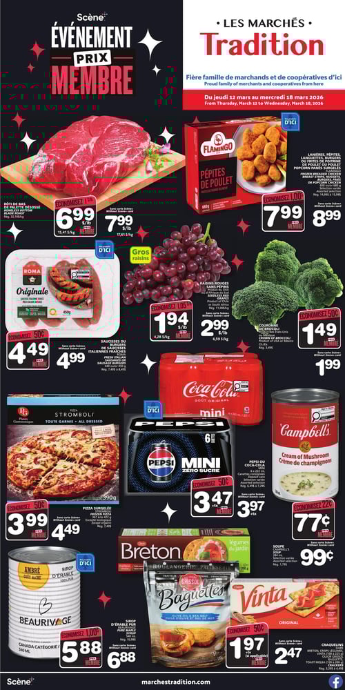 Circulaire Les Marchés Tradition - Page 1