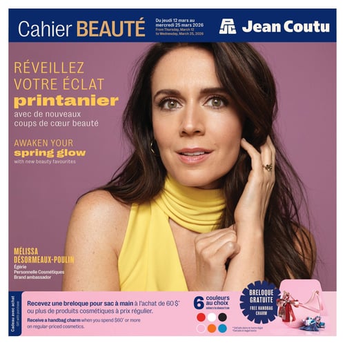 Circulaire Jean Coutu - Cahier Beauté - Page 1