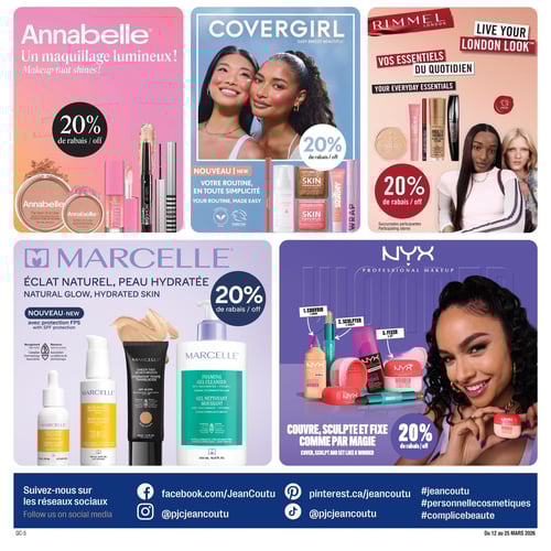 Circulaire Jean Coutu - Cahier Beauté - Page 10