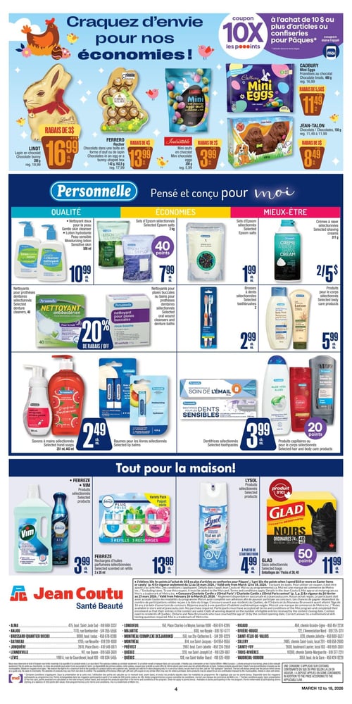 Circulaire Jean Coutu - Santé Beauté - Page 4