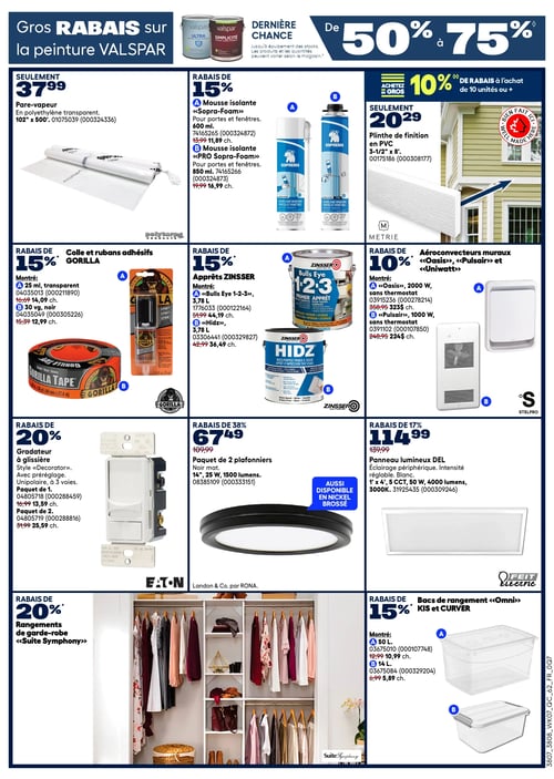 Circulaire Rona - Page 10