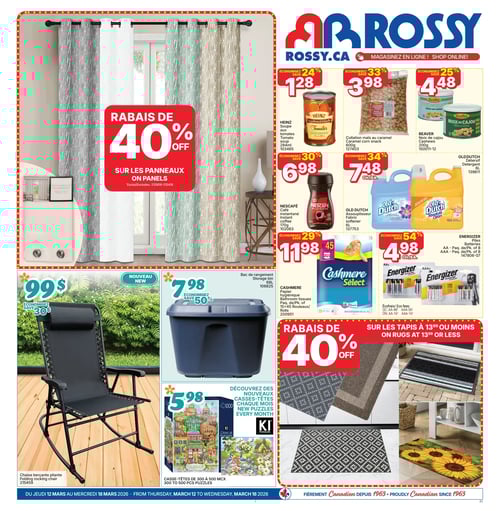 Circulaire Rossy - Page 1