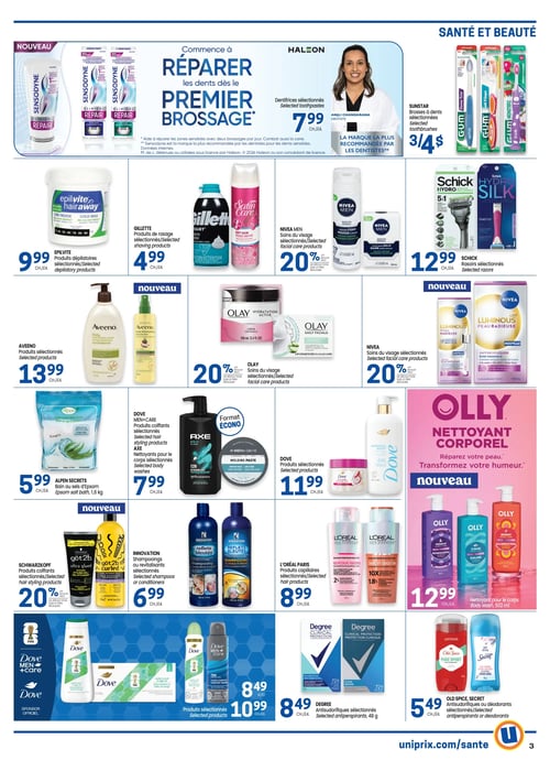 Circulaire Uniprix - Santé - Page 3