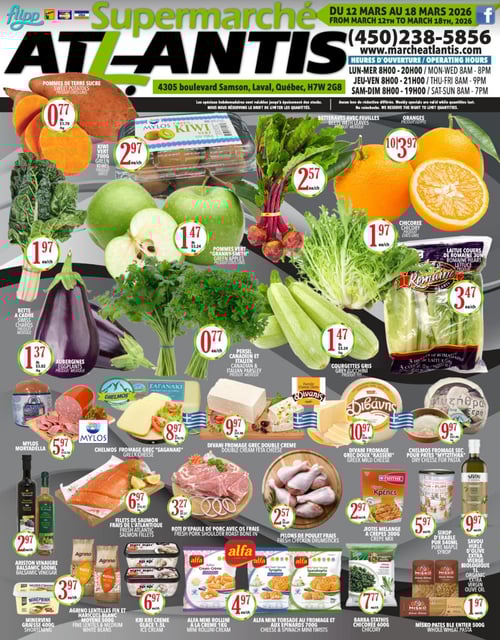Circulaire Supermarché Atlantis - Page 1