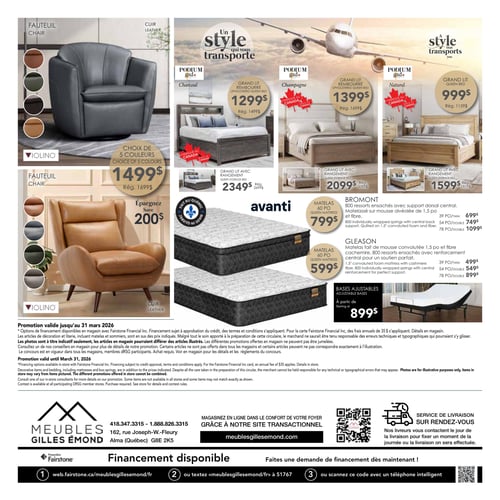 Circulaire Meubles Gilles Émond - Page 4