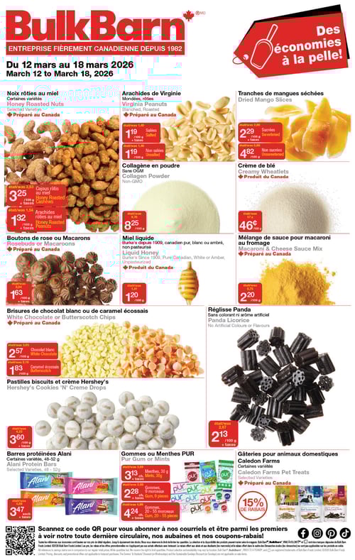 Circulaire Bulk Barn - Page 1