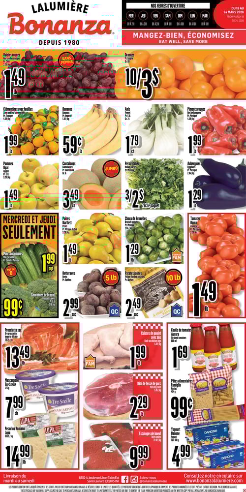 Circulaire Bonanza - Page 1