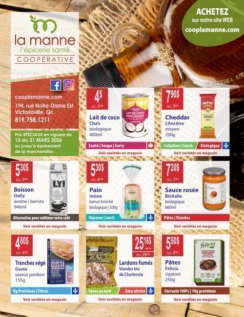 Circulaire Coopérative La Manne - Page 1