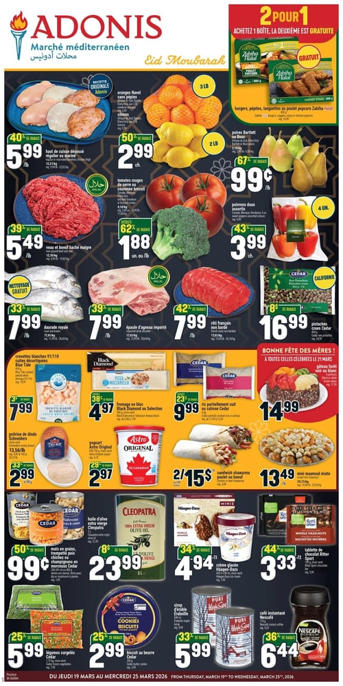 Circulaire Adonis - Page 1