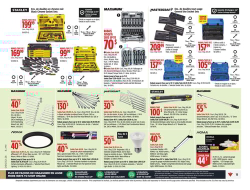 Circulaire Canadian Tire - Page 21