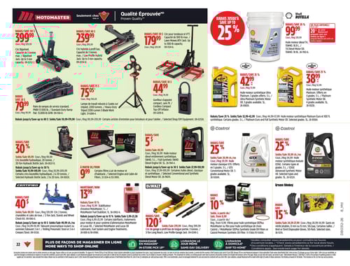 Circulaire Canadian Tire - Page 28