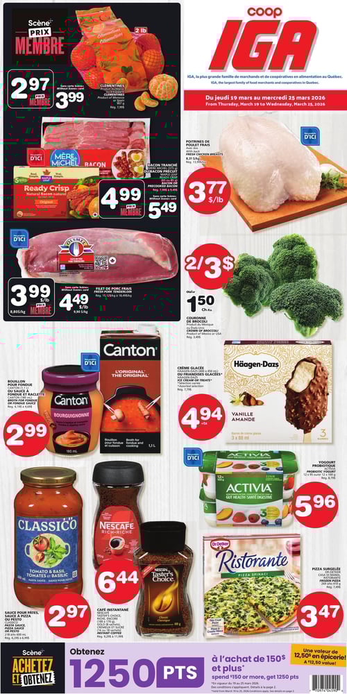 Circulaire IGA Coop - Îles de la Madeleine - Page 1