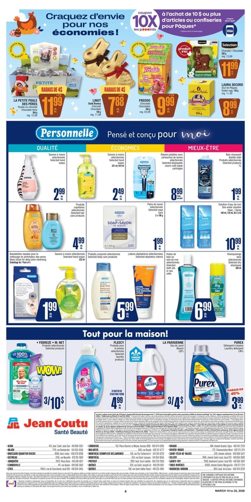 Circulaire Jean Coutu - Santé Beauté - Page 4