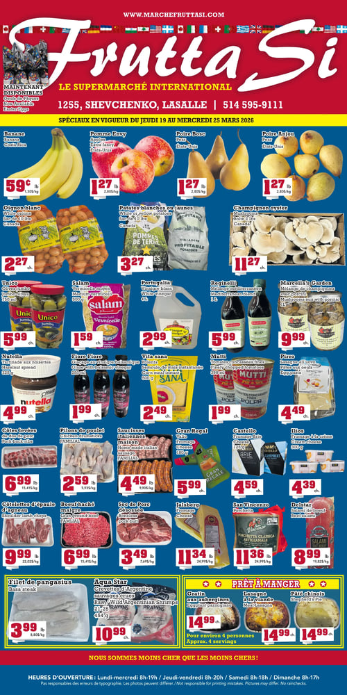 Circulaire Marché Frutta Si - Page 1