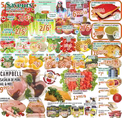 Circulaire Marché Le 5 Saveurs - Page 1