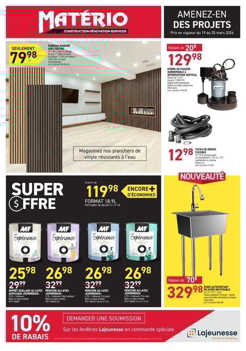 Circulaire Matério - Page 1