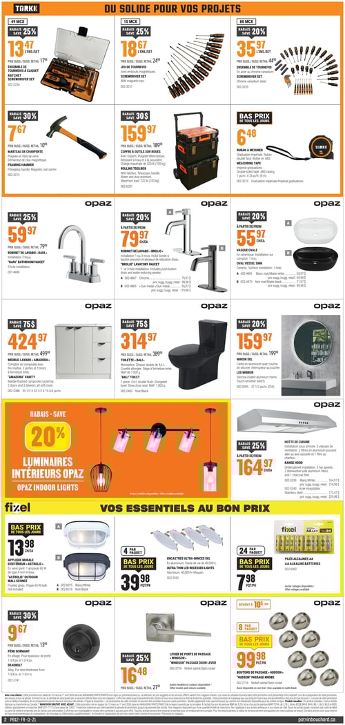 Circulaire Potvin & Bouchard - Page 3