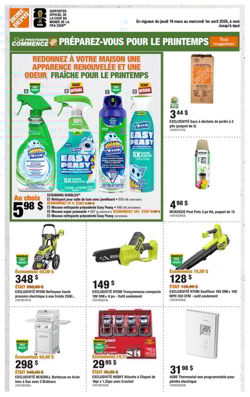 Circulaire Home Depot - Page 1
