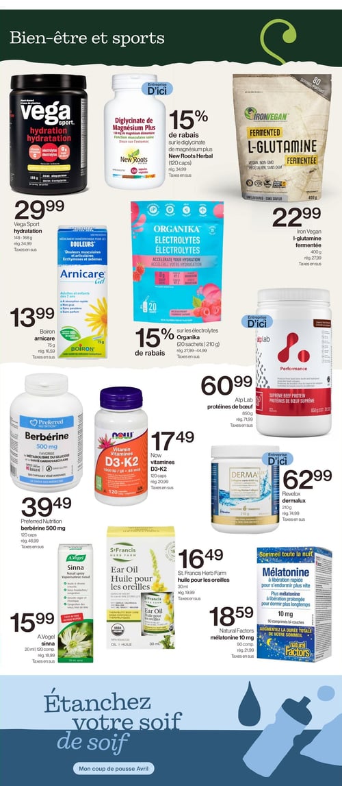 Circulaire Avril - Supermarché Santé - Page 7
