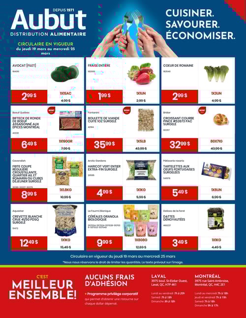 Circulaire Aubut - Page 1