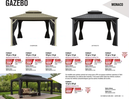 Circulaire Laferté - Catalogue Ameublements Extérieurs - Page 6