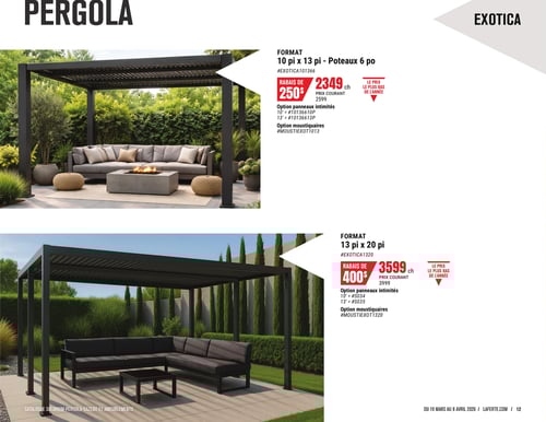 Circulaire Laferté - Catalogue Ameublements Extérieurs - Page 12