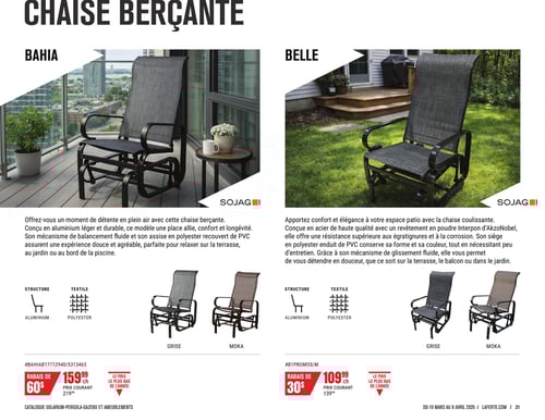 Circulaire Laferté - Catalogue Ameublements Extérieurs - Page 21