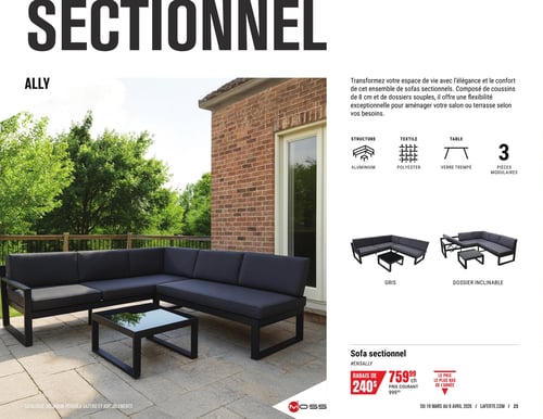 Circulaire Laferté - Catalogue Ameublements Extérieurs - Page 23