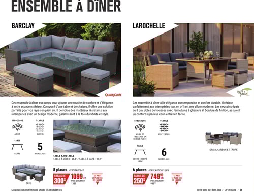 Circulaire Laferté - Catalogue Ameublements Extérieurs - Page 28