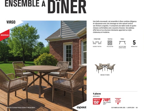 Circulaire Laferté - Catalogue Ameublements Extérieurs - Page 29