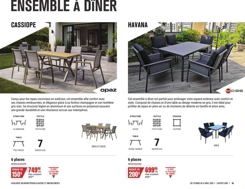 Circulaire Laferté - Catalogue Ameublements Extérieurs - Page 30