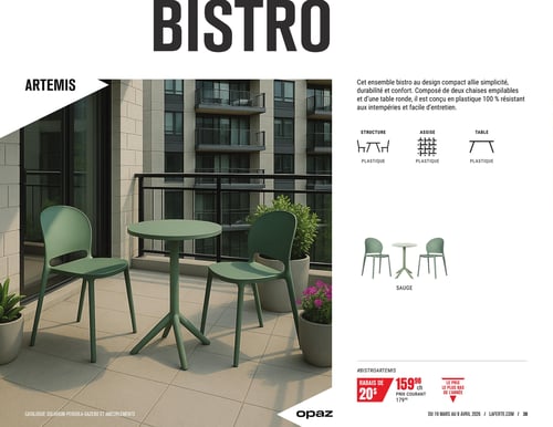 Circulaire Laferté - Catalogue Ameublements Extérieurs - Page 38