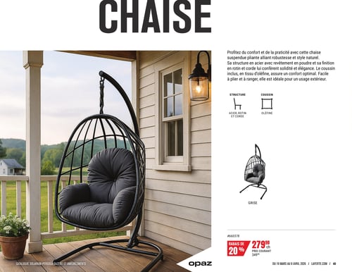 Circulaire Laferté - Catalogue Ameublements Extérieurs - Page 40