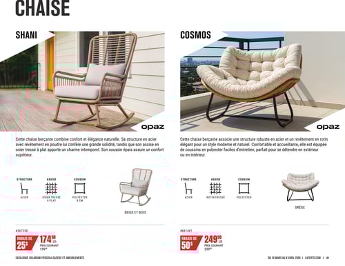 Circulaire Laferté - Catalogue Ameublements Extérieurs - Page 41