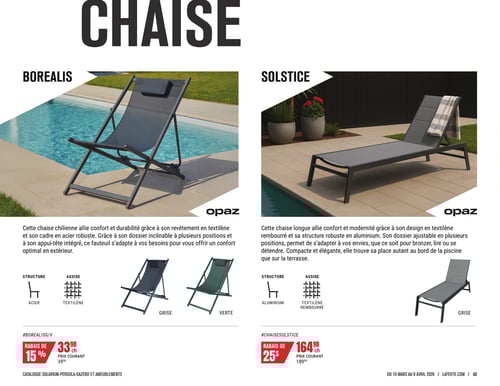 Circulaire Laferté - Catalogue Ameublements Extérieurs - Page 42