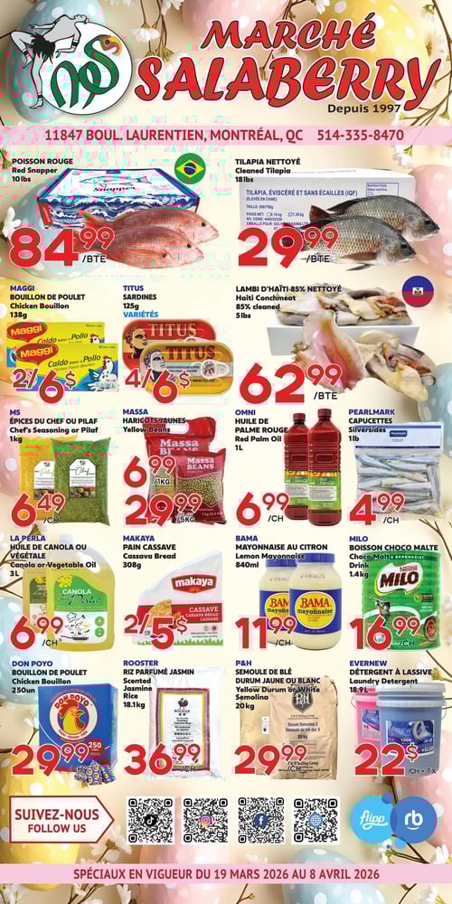 Circulaire Marché Salaberry - Page 1