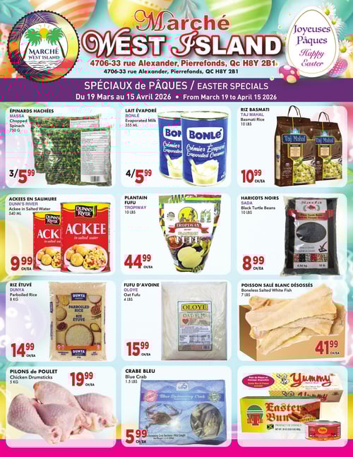 Circulaire Marché West Island - Page 1