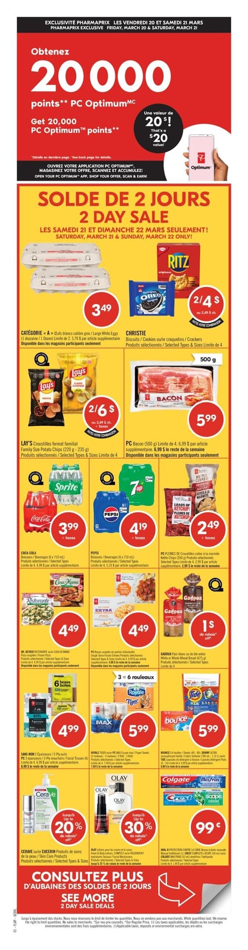 Circulaire Pharmaprix - Page 1