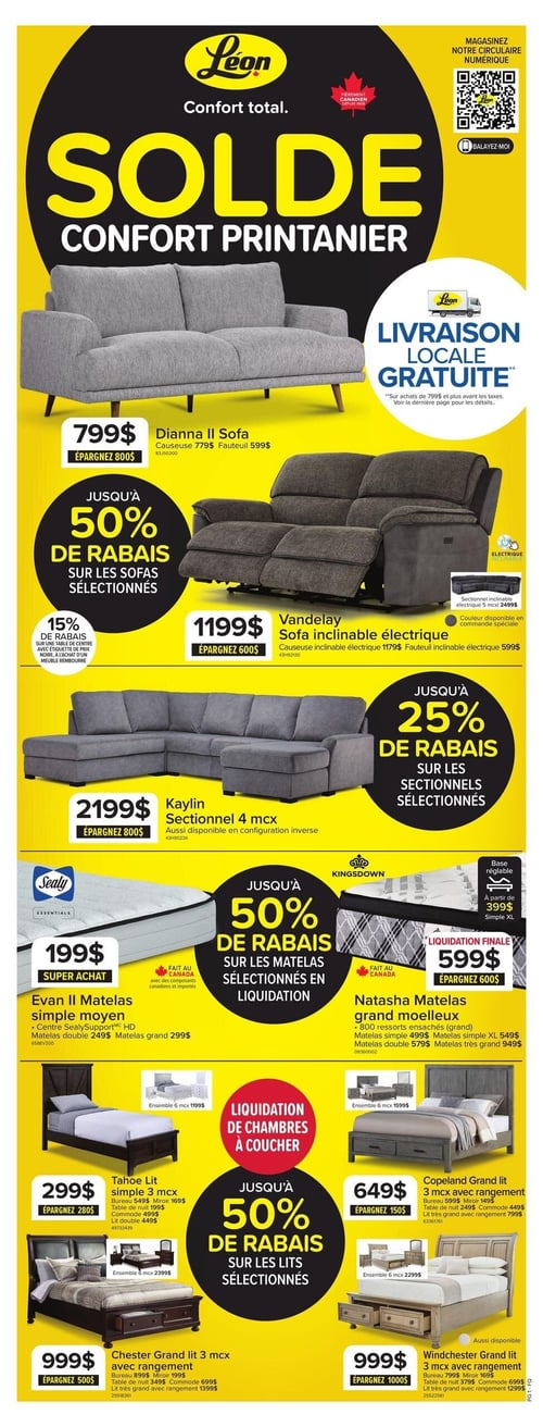 Circulaire Meubles Léon - Page 1