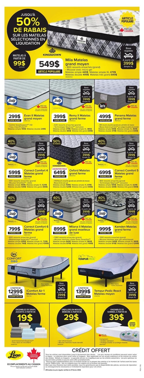 Circulaire Meubles Léon - Page 4