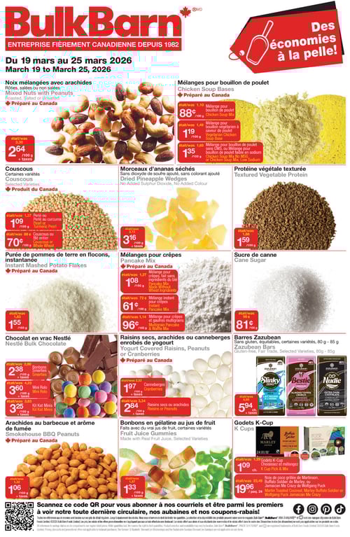 Circulaire Bulk Barn - Page 1