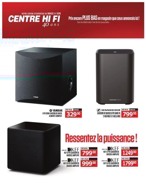 Circulaire Centre HI-FI - Page 32
